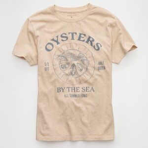 Oysters By The Sea Graphic Tee